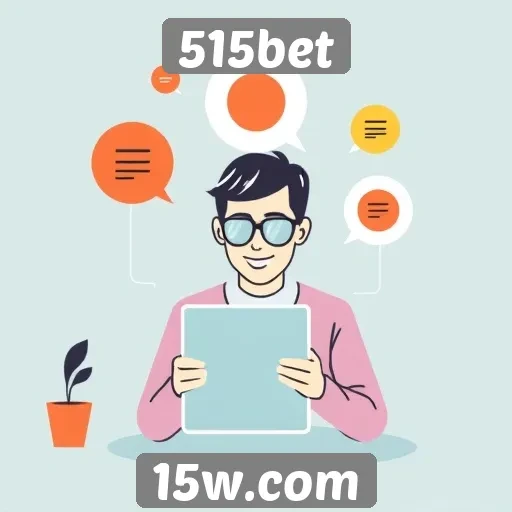 Serviço de atendimento ao cliente do 515bet avaliado