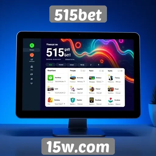 Interface intuitiva melhora a experiência do usuário no 515bet